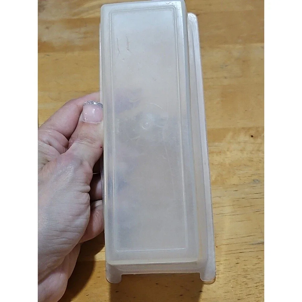 Vintage Tupperware Butter Dish Keeper 637 Top And 636 Bottom